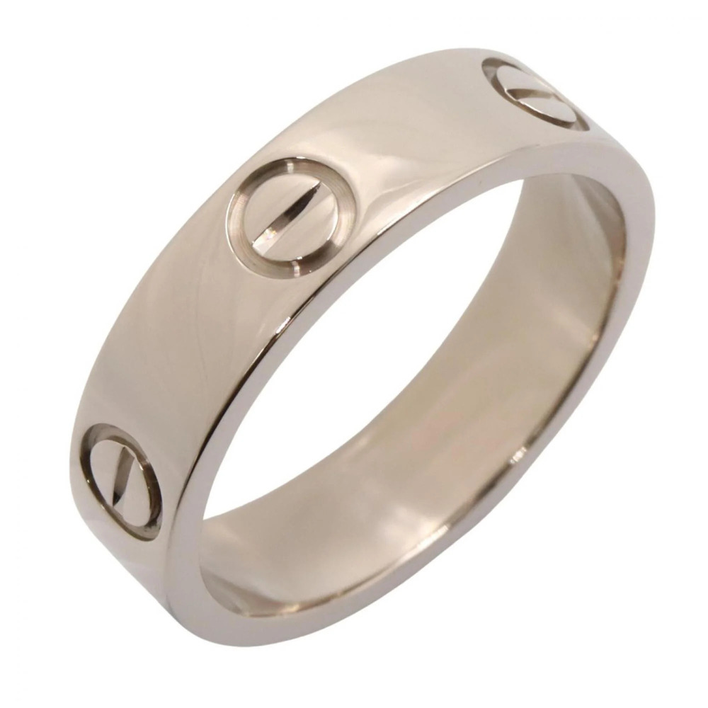 CARTIER 18k Silver Love Ring